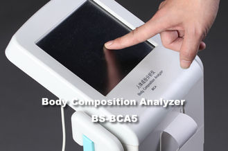 محلل تكوين الجسم البشري BMI جهاز تحليل مع 8 نقاط الاتصال