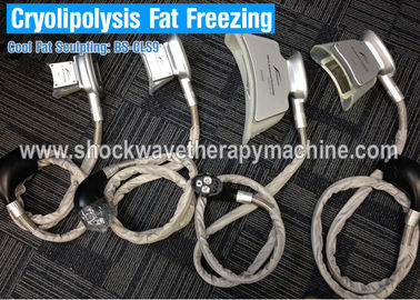 4 مقابض Cryolipolysis لتخفيف الوزن معدات التخسيس آلة للحد من الدهون بسرعة