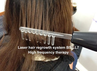 معدات نمو الشعر بالليزر انخفاض مستوى الضوء ، عيادة علاج استعادة الشعر بالليزر