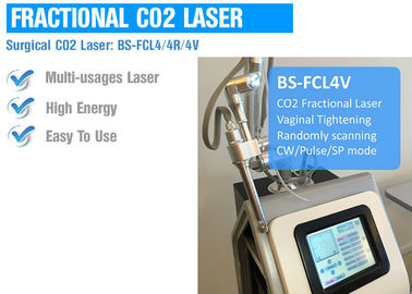 عالية الطاقة CO2 آلة الليزر الجزئي لإزالة ندب الجلد / علاج حب الشباب
