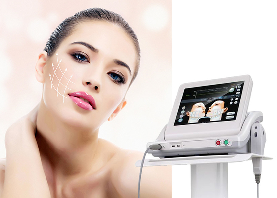 HIFU آلة العلاج بالموجات فوق الصوتية لرفع الجلد / الحد من التجاعيد الجميلة