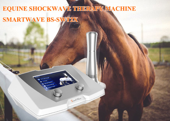 آلة Shockwave الفروسية الطبية 10mj - 190mj Energy 320 * 225 * 126mm