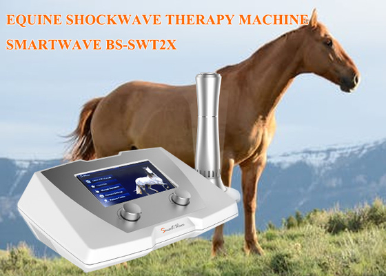 آلة Shockwave الفروسية الطبية 10mj - 190mj Energy 320 * 225 * 126mm