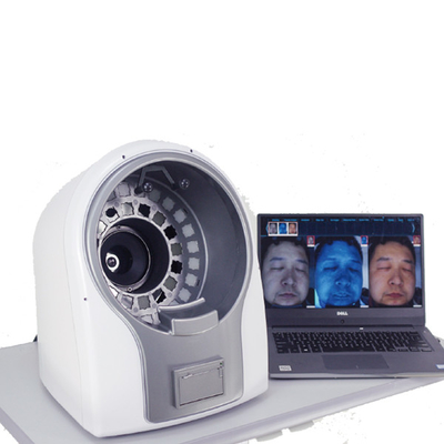 صالون تجميل الوجه الكامل آلة اختبار الجلد مع دعم الأشعة فوق البنفسجية / RGB / PL Multilanguage