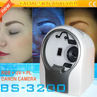 آلة الماسح الضوئي لبشرة الشعر / الوجه ، جهاز تحليل الجلد للتجميل / عيادة الاستخدام