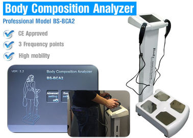شاشة تعمل باللمس آلة تحليل تكوين الجسم ، آلة نسبة الدهون في الجسم