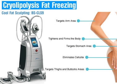 متعددة الوظائف Cryolipolysis آلة التخسيس الجسم ، الدهون التخسيس الجسم معدات التخسيس