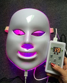 7 ألوان الصمام العلاج بالضوء آلة تجديد الجلد بقيادة قناع الوجه الاستخدام المنزلي