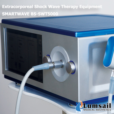 منخفضة الكثافة خارج الجسم آلة العلاج بالمستخدمين ESWT مع مصدر الهواء المضغوط دقيقة