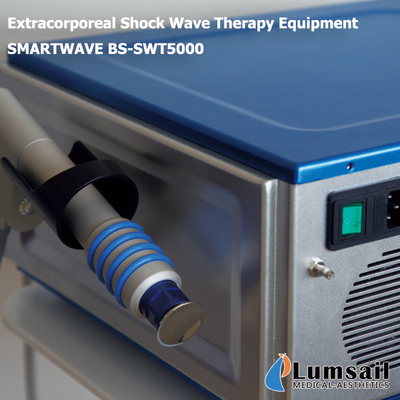 منخفضة الكثافة خارج الجسم آلة العلاج بالمستخدمين ESWT مع مصدر الهواء المضغوط دقيقة