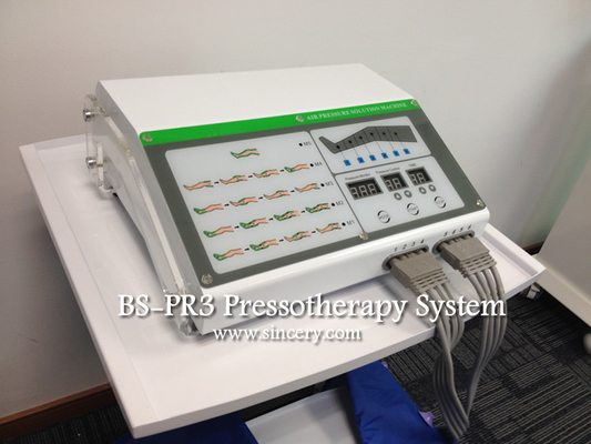 25 KPA Press Pressotherapy آلة لتصريف اللمفاوي والحد من السيلوليت
