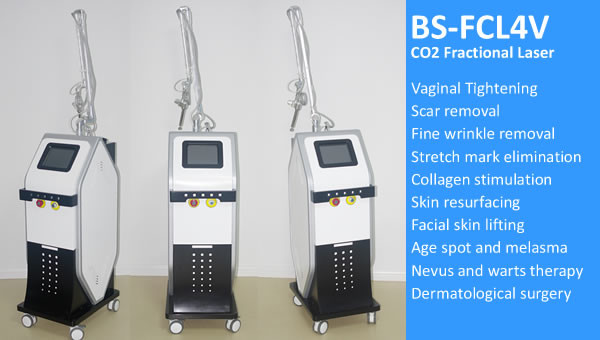 10600nm CO2 Fractional Laser Machine For Vaginal Tightening / Skin Treatment